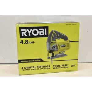 Ryobi Jig Saw Green Size 4.8 Amp Variable Speed Corded JS481LG 
-NEW
